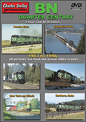 Burlington Northern - A Quarter Century 1983-1996 DVD