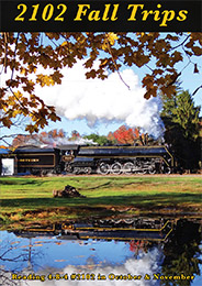 2102 Fall Trips Reading 4-8-4 in October & November DVD