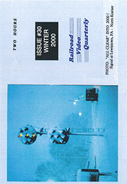 Railroad Video Quarterly Issue 30 Winter 2000 DVD
